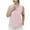 Purple, variant on Women's Soft Wirefree Padded Short Sleeve Pajama Top for Comfortable Sleep and Everyday Loungewear