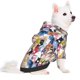 thumbnail image 2 of Balery Colourful Horses Sudadera con Capucha para Perros Pequeños – Ropa para Mascotas, Disfraz para Perros y Gatos, Ideal para Fiestas y Cosplay-XX-Large, 2 of 7