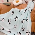 thumbnail image 1 of Milk Velvet Soft Double Blanket Leisure Conditioning Sofa Leg Cover Blanket, 1 of 6