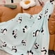 thumbnail image 1 of Milk Velvet Soft Double Blanket Leisure Conditioning Sofa Leg Cover Blanket, 1 of 6