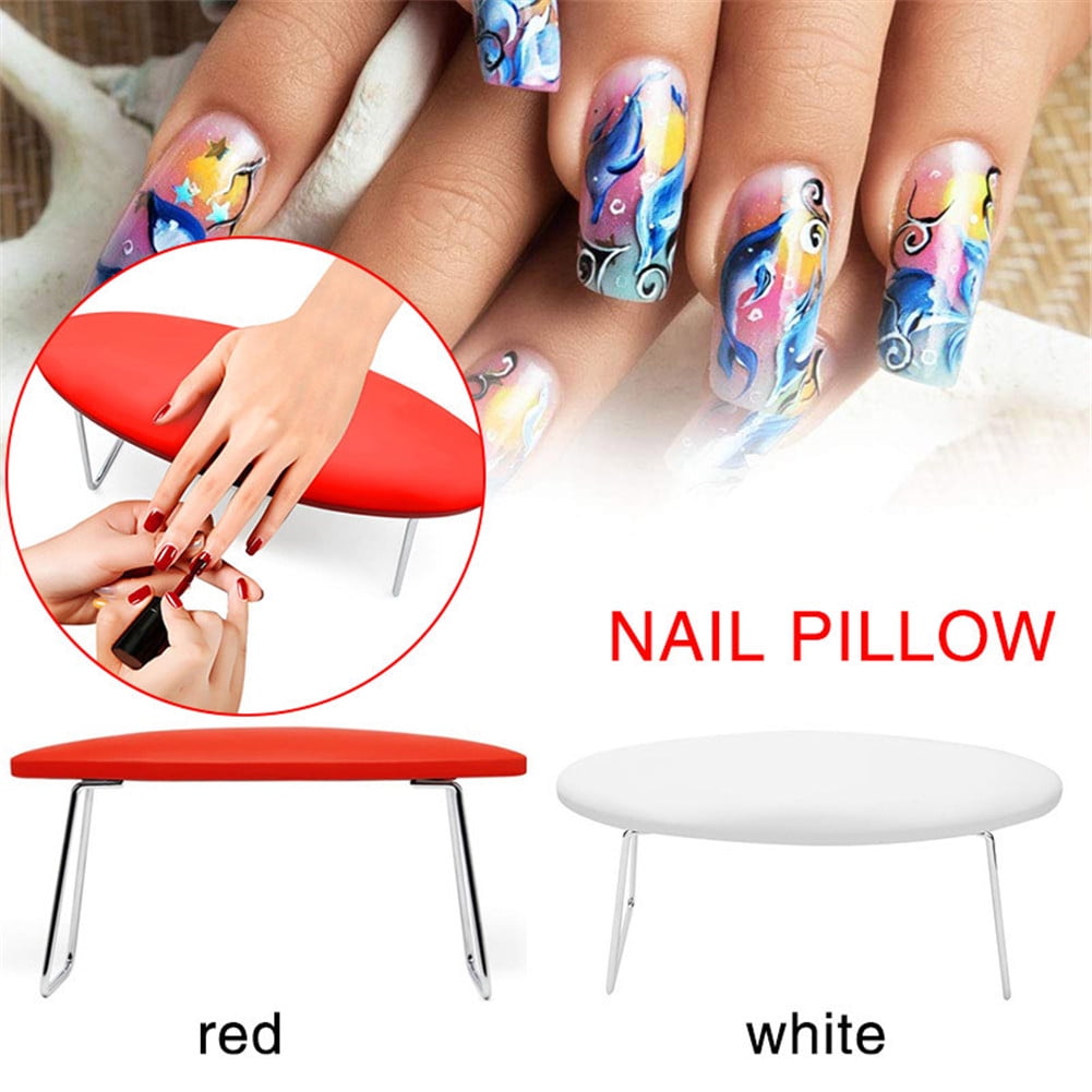 Nail Arm Rest, Manicure Leather Hand Pillow Professional Nail Rest