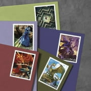 Dungeons & Dragons Forever USPS Postage Stamp 1 Sheet of 20 US First Class Celebration Announcement Wedding Fantasy Adventure (20 Stamps)