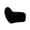 Black, variant on Cute Fuzzy Tail Car Decoration Entertaining Remote Control Electric Car Tail Soft Plush Tail Auto Accessory for Trunk Window and All Vehicles