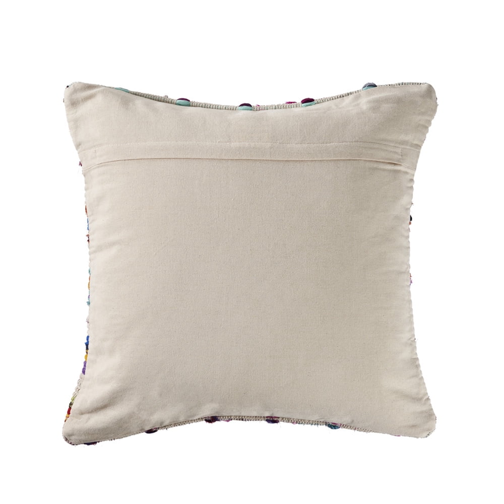 Ox Bay Nomad Set of 2 Boho Geometric 20" x 20" Cotton Blend Adult Decorative Throw Pillows
