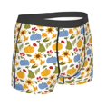 thumbnail image 3 of Daiia Autumn Pumpkins Blooms Men's Underwear Boxer Briefs, Cotton Stretch Moisture-Wicking Underwear-Small, 3 of 9