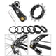 thumbnail image 4 of Juego de piñones de cassette Sunnimix para bicicleta 13T Negro, 4 of 8