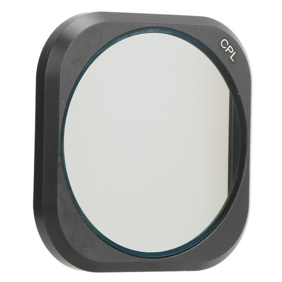 Action Camera Polarizing Filter, Aluminum Alloy Optical Glass CPL Filter Waterproof for Pro