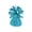 Caribbean Blue, variant on Amscan Festive Green Foil Balloon Weights – 6 Count