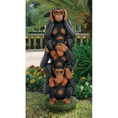 Hear No Evil, See No Evil, Speak No Evil Monkeys Grand-Scale Statue