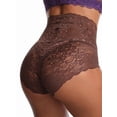 thumbnail image 7 of Women's 9 Piece Floral Lace High Waist Briefs Scallop Trim Panties Underwear, 7 of 7