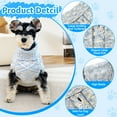 thumbnail image 4 of AUTOWT Small Dog Sweater - Turtleneck Knitted Pullover with Leash Hole, Winter Warm Clothes for Pets, 4 of 7