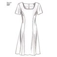 thumbnail image 4 of Patrón de costura New Look 6567 vestidos de mujer talla A (6-8-10-12-14-16), 4 of 5
