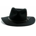 thumbnail image 2 of Scala Men's Dakota Crushable Wool Felt Outback Hat, 2 of 4