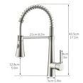 thumbnail image 2 of Kitchen Faucet With Dual Function Sprayhead In All-Brite Spot Free Stainless Steel Chrome, 2 of 6