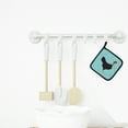 thumbnail image 3 of Caroline's Treasures Naked Neck Chicken Blue Check Pair of Pot Holders, 3 of 3