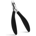 thumbnail image 1 of Cortaúñas profesional: cortador de uñas encarnadas de precisión para dedos gruesos, tijeras para uñas de los pies, mango suave de acero inoxidable, 1 of 5