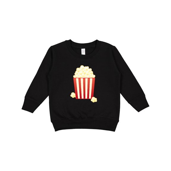Inktastic Popcorn Movie Treat Toddler Sweatshirt