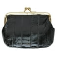 thumbnail image 1 of Eel skin Leather Coin Purse Snap Closure E 905, 1 of 3