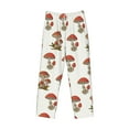 thumbnail image 4 of Goofa Mushroom Printed Soft Pajama Pants for Men, Wide Leg Comfy Casual Lounge Yoga Pants-XX-Large, 4 of 9