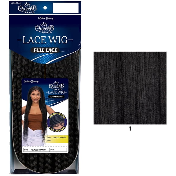 QueenB Braided Lace Wig - Ariana #1