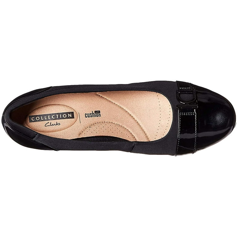 Clarks Womens Flores Poppy Wedge Pump Walmart