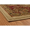 United Weavers Affinity Area Rug 75000815 Reza Ivory Bordered Scrolls