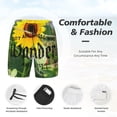 thumbnail image 2 of Kdxio Not All Who Wander Are Lost Print Men's Swim Trunks with Compression Liner 7 Inch Inseam Quick Dry Swim Shorts, 2 of 5
