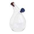 thumbnail image 3 of EeaseCA 1pc Kitchen 2-in-1 Double Usage Dispenser Bottles Leakproof High Temperature Resistance Kitchen Oil Dispenser (Round Shape), 3 of 7