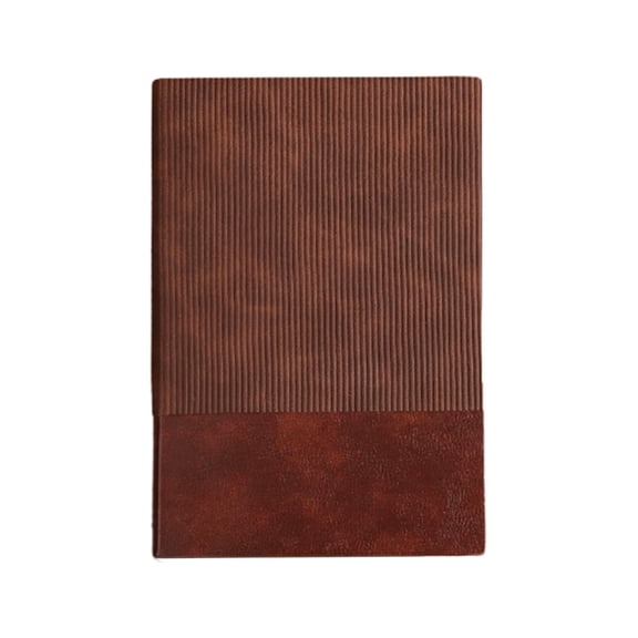 A5 PU Leather Lined Journal Notebook, College Ruled Hardcover Notebooks, 200 Pages, 8.2" x 5.7" Journals Notepad for Study, Work, Business, Office Supplies