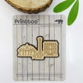 thumbnail image 4 of Printtoo Aimant de Frigo Pune Inde Monuments Gravés Souvenir en Bois Cadeau Objets de Collection, 4 of 5