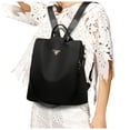 thumbnail image 3 of Mochila para mujer Bolsos de hombro antirrobo impermeables Bolsos escolares de moda, 3 of 5