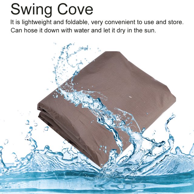 Cubierta Superior Impermeable para Asiento de Columpio de Jardín para Exteriores a Prueba de Lluvia a Prueba de Polvo Protector Anti UV ANGGREK Otros