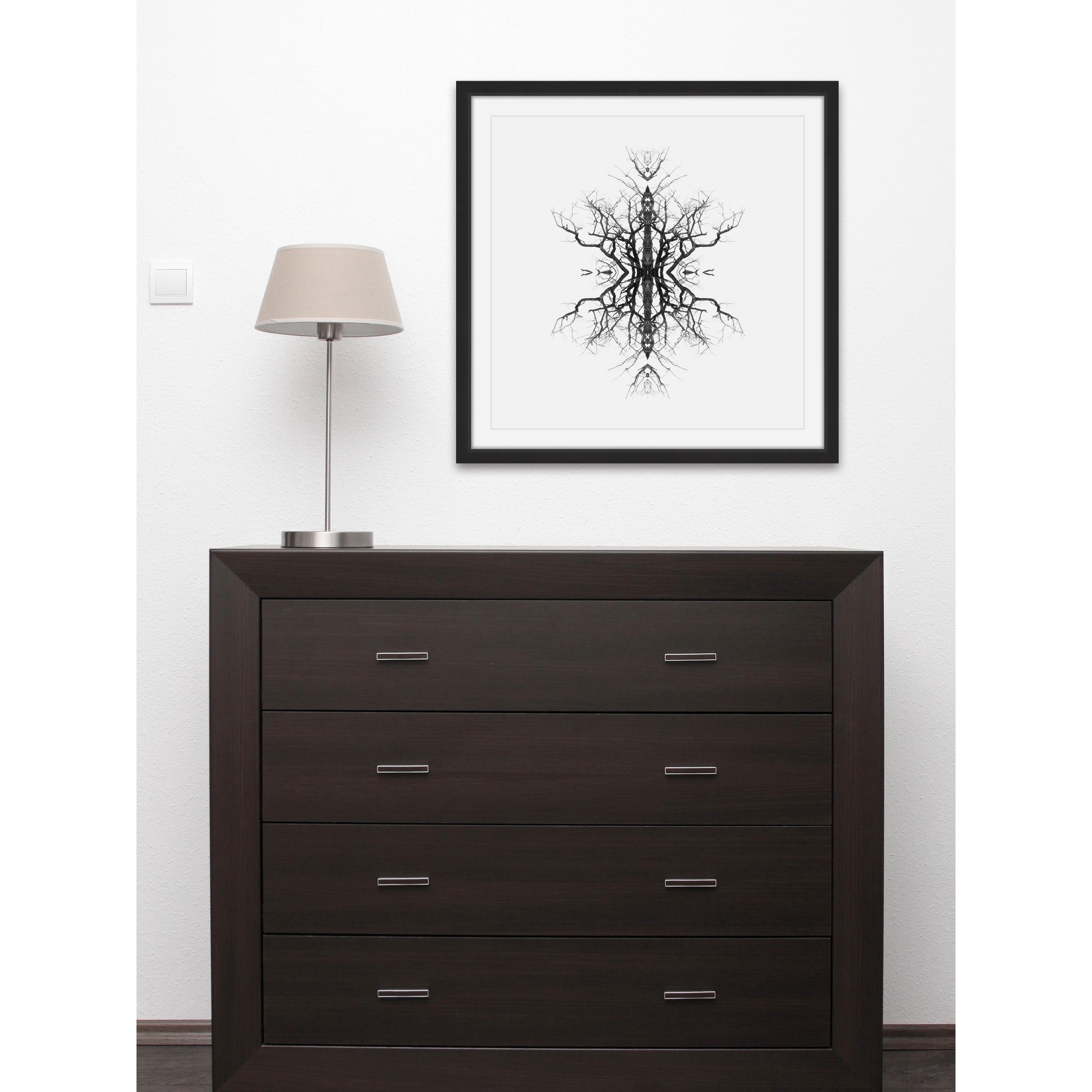 "Reflection" Framed Painting Print