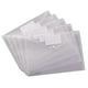 thumbnail image 1 of 30 Pack Clear Plastic Envelope with Snap Closure Folder Document Folders A4 File Envelopes with Lab, 1 of 5