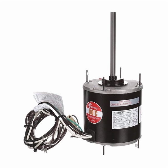 Century Condenser Fan Motor,1/3 HP,825 rpm,1-Ph FE1038SU