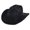 Black-h3ud8, variant on OJSFQUFP Western Hat Glitter Cowboy Hat for Women Men Party Hat Carnival Fancy Dress Retro Glitter Hat Soft Fabric Lightweight Foldable Elegant Cowboy Hat Costume Accessory