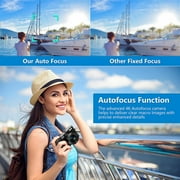 4K Digital Camera for Photography Autofocus 48MP Vlogging Camera for YouTube Compact Camera 16X Digital Zoom Video Camera with 32GB SD Card