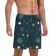 thumbnail image 2 of Fotbe Christmas Snowflake Pantalones Cortos de Pijama para Hombre, Ropa de Dormir, Pantalones de Pijama Cortos para Hombre-3X-Large, 2 of 6