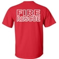 thumbnail image 3 of Fair Game Fire Rescue T-Shirt-Red-L, 3 of 4