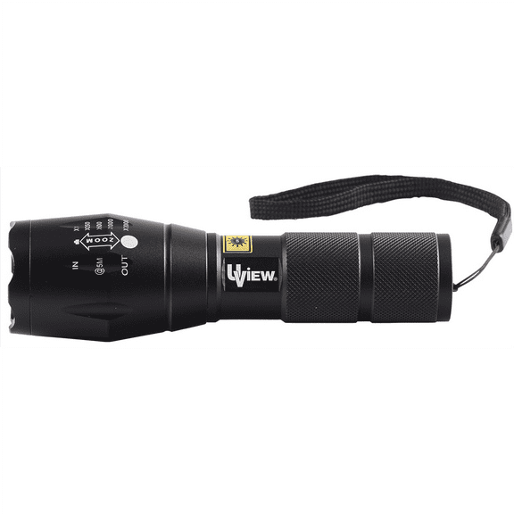 UView Phazer BLACK 395, UV Leak Light, Rechargeable