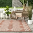 thumbnail image 5 of nuLOOM Ranya Tribal Indoor/Outdoor Coral 5' x 8' Casual Area Rug, 5 of 9