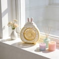 thumbnail image 6 of Qholemyo Cute Bunny Cake Shaped Mini Desk Fan Rechargeable Small Cooling Fan For Youth Bedroom Office Decor, 6 of 6
