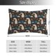 thumbnail image 2 of Fotbe Cute Alpaca Funda de Almohada Decorativa Estilo Occidental, Lujo en Algodón, Fundas para Almohadas King, Cojín Estampado para Decoración del Hogar-14"x20", 2 of 6