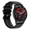 thumbnail image 3 of Reloj Smartwatch Mujer y Hombre Hk89 Fralugio Amoled Full Touch 1.43´ Nfc Negro Fralugio Sport, 3 of 4