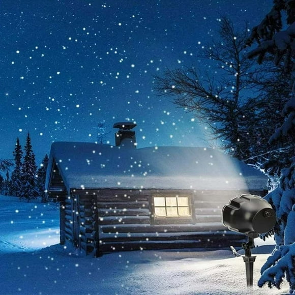 WIFKLSIIPG Christmas Projector Lights LED Water Proof Outdoor Indoor Motion Snowflake Projector Lamp Wireless Remote for Lights Xmas Theme Party Yard Garden Decor