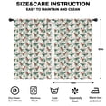 thumbnail image 2 of Blackout Kids Curtains,Beige Christmas Dinosaur Pattern Childrens Insulated Curtains Set Of 2,Bedroom Essentials,Toddler Room Decor 42"x63", 2 of 5