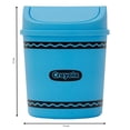 thumbnail image 3 of Bote para Basura Crayola de Plástico Balancín Azul Cielo, 3 of 4