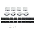 thumbnail image 5 of 8Pcs White Glass Clamp Clip Flat Bracket Stainless Steel for Balustrade 8-10 mm, 5 of 19