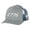 Heather Grey/American Flag Mesh, variant on Men's 1776 United States of America Patriotic Embroidered Mesh Back Trucker Hat, Black/Black