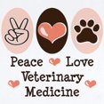 thumbnail image 2 of CafePress - Peace Love Veterinary Medicine Infant Bodysuit - Baby Light Bodysuit, Size Newborn - 24 Months, 2 of 4